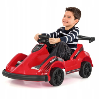 Červené auto Costway